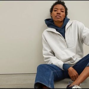 COPY - Everlane half zip sweater